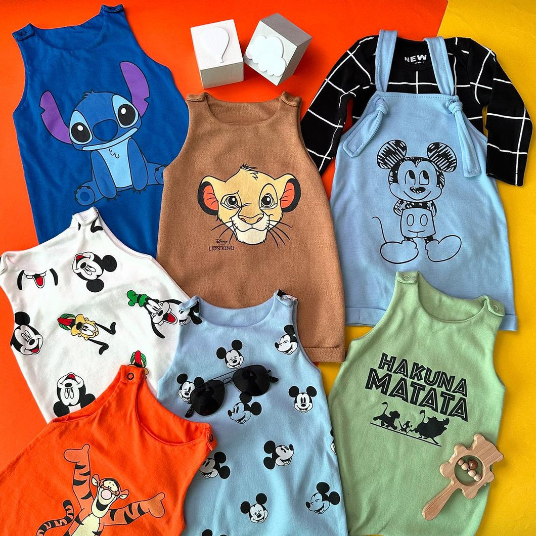 Kit com 7PÇS da Disney Kids